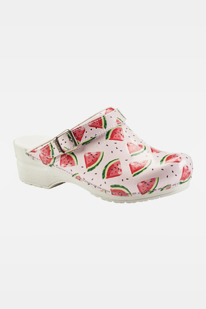 Women's clogs Sanita San Flex - Melon