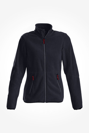 Women's zip-up fleece sweatshirt Speedway Lady, navy blue