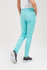 Women's medical trousers SE 92, light turquoise, Comfort Stretch